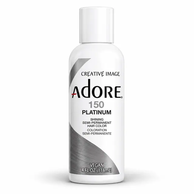 Adore Semi Permanent Hair Color 150 – Platinum 118ml