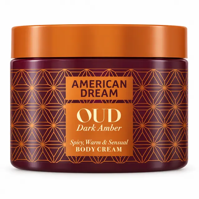 American Dream Oud Dark Amber Cream 500ml