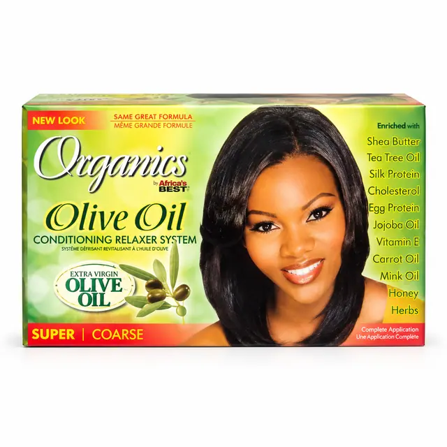 Africa's Best Organics Olive Oil Conditioning Relaxer System-super