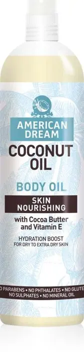 American Dream Cocoa Butter Body Body Oil - Coconut 200ml