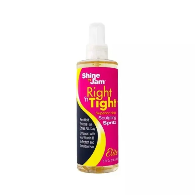 Ampro Shine 'n Jam Right 'n Tight Superior Hold Sculpting Spritz (Elite) 236ml