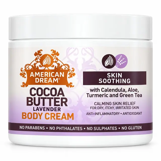 American Dream Cocoa Butter Body Cream Lavender 500ml