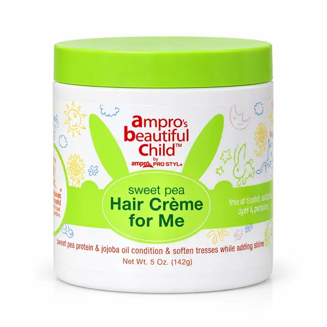 Ampro's Beautiful Child Sweet Pea Hair Creme for Me 5 oz