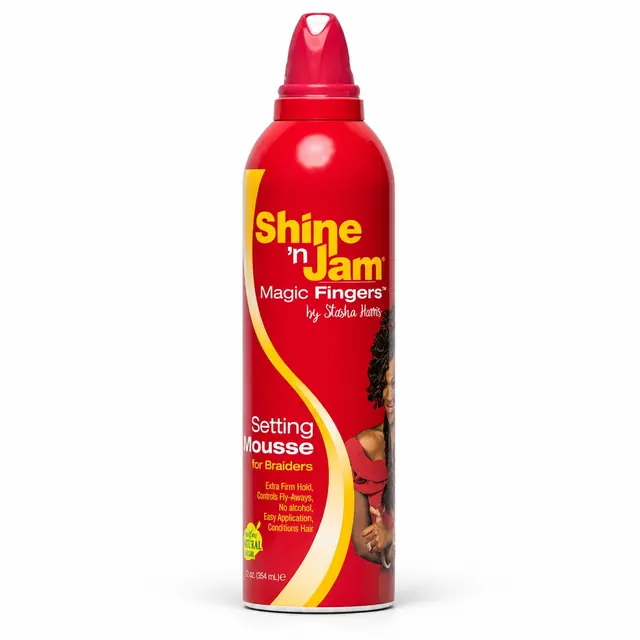 Shine 'n Jam Members, Magic Fingers Setting Mousse 12oz / 354ml