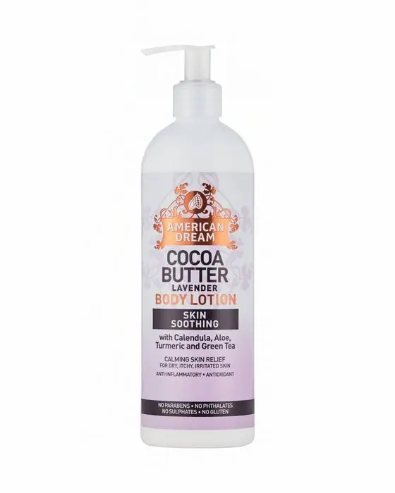 American Dream Cocoa Butter Body Lotion - Lavender 750ml