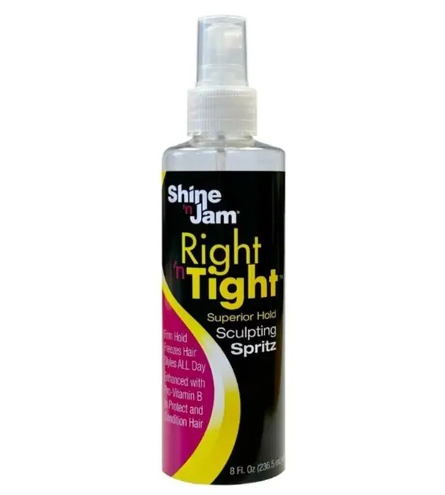 Ampro Shine 'n Jam Right 'n Tight Superior Hold Sculpting Spritz (Regular) 236ml