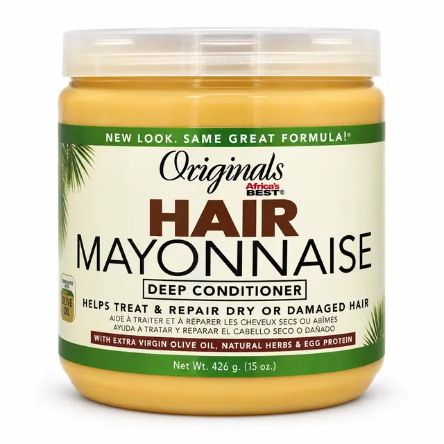 Africa's Best Organics Olive Oil Hair Mayonnaise Weak Hair Treatment 426 g