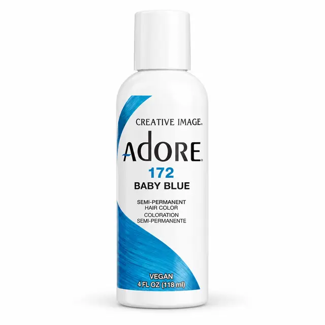 Adore Semi Permanent Hair Color 172 – Baby Blue 118ml