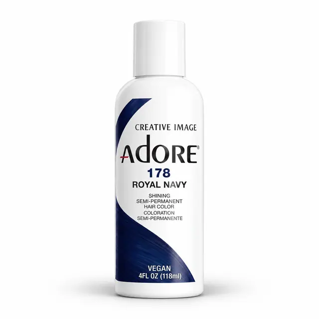 Adore Semi Permanent Hair Color 178- Royal Navy 118ml