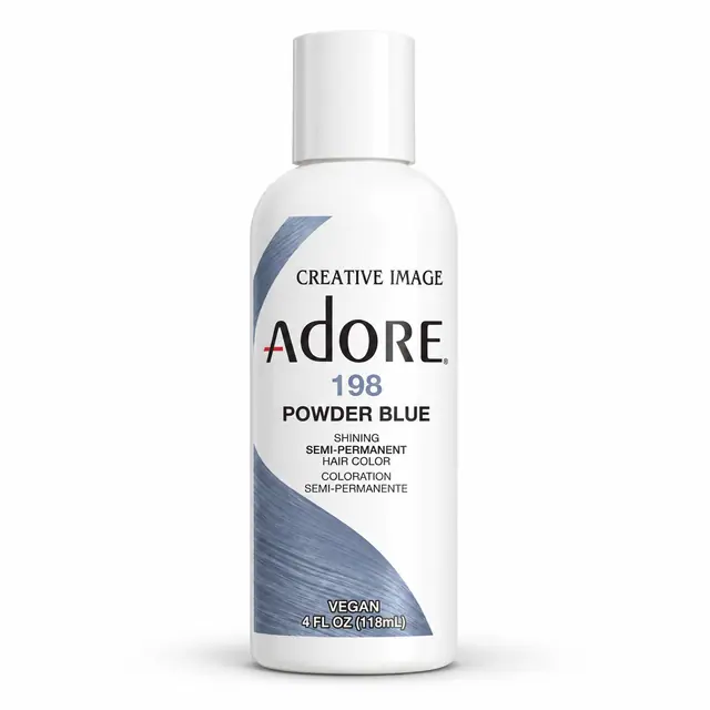Adore Semi Permanent Hair Color 198 – Powder Blue 118ml