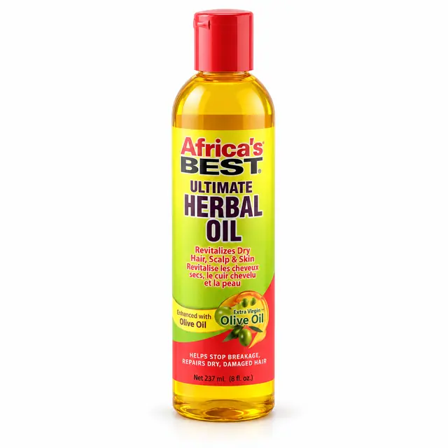 Africa's Best Ultimate Herbal Oil Revitalizes Dry Hair Scalp Skin Oil 237 ml