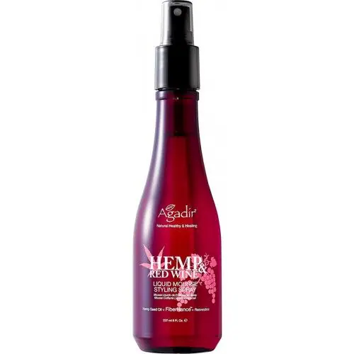 Agadir Hemp & Red Wine Liquid Mousse Styling Spray 237ml/8oz