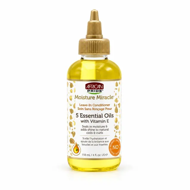 African Pride Moisture Miracle Strengthen & Protect 5 Essential Oils with Vitamin E 118ml