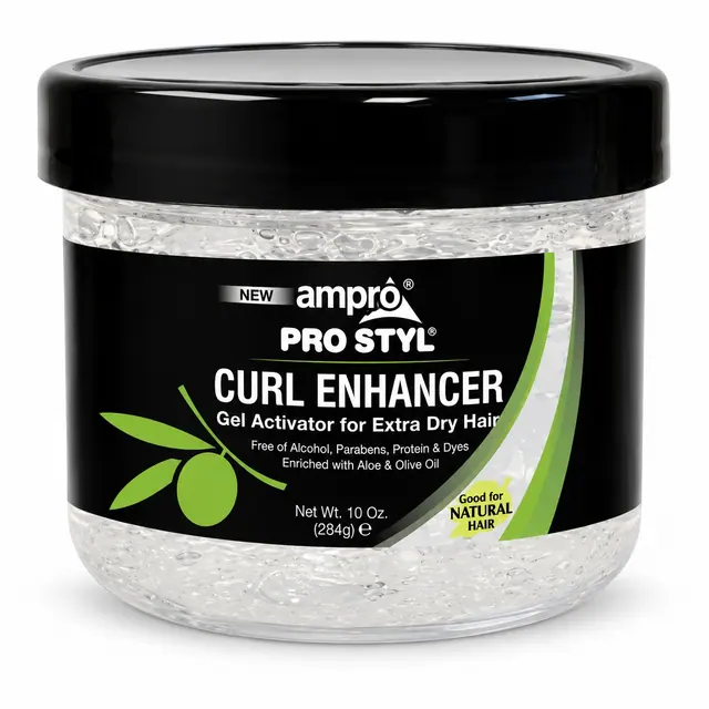Ampro Curl Enhancer Gel Activator Extra Dry 284gr / 10 Oz