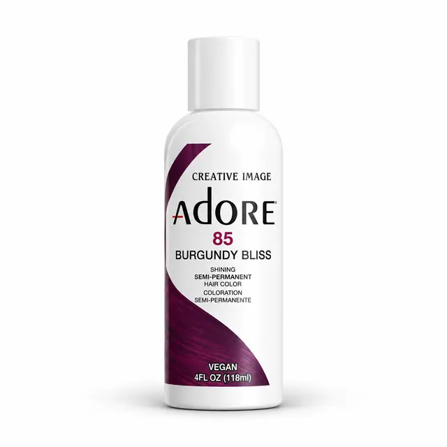 Adore Semi Permanent Hair Color 85- Burgundy Bliss 118ml