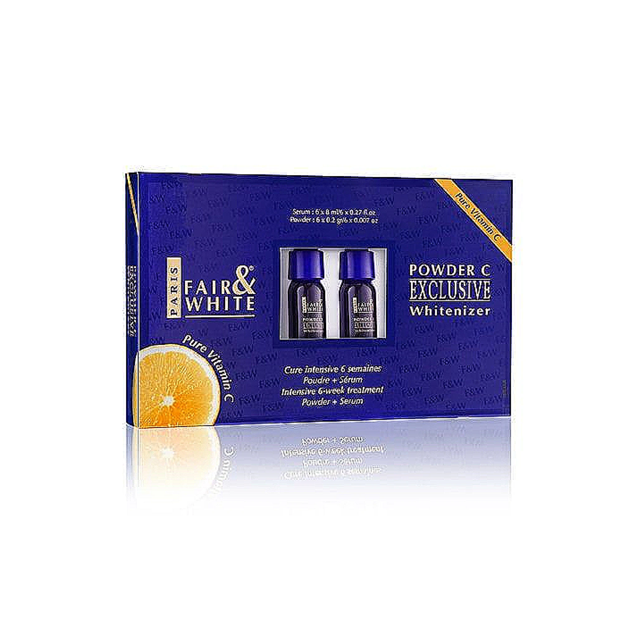 Fair & White Exclusive Vitamin-C Kit Powder (6x8ml)