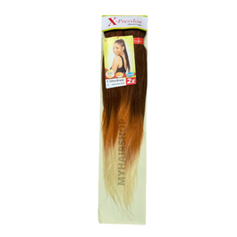 X-Pression Pre-Stretched Braid Om-Cinnamon Cream