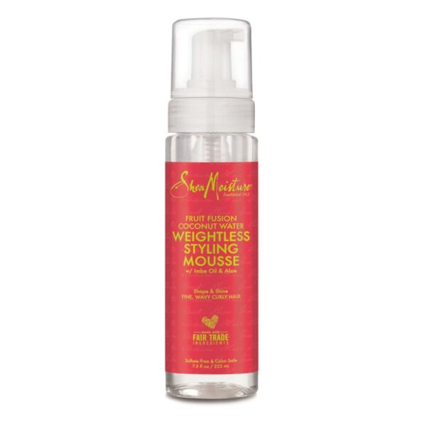 Shea Moisture Fruit Fusion Coconut Water Weightless Styling Mousse