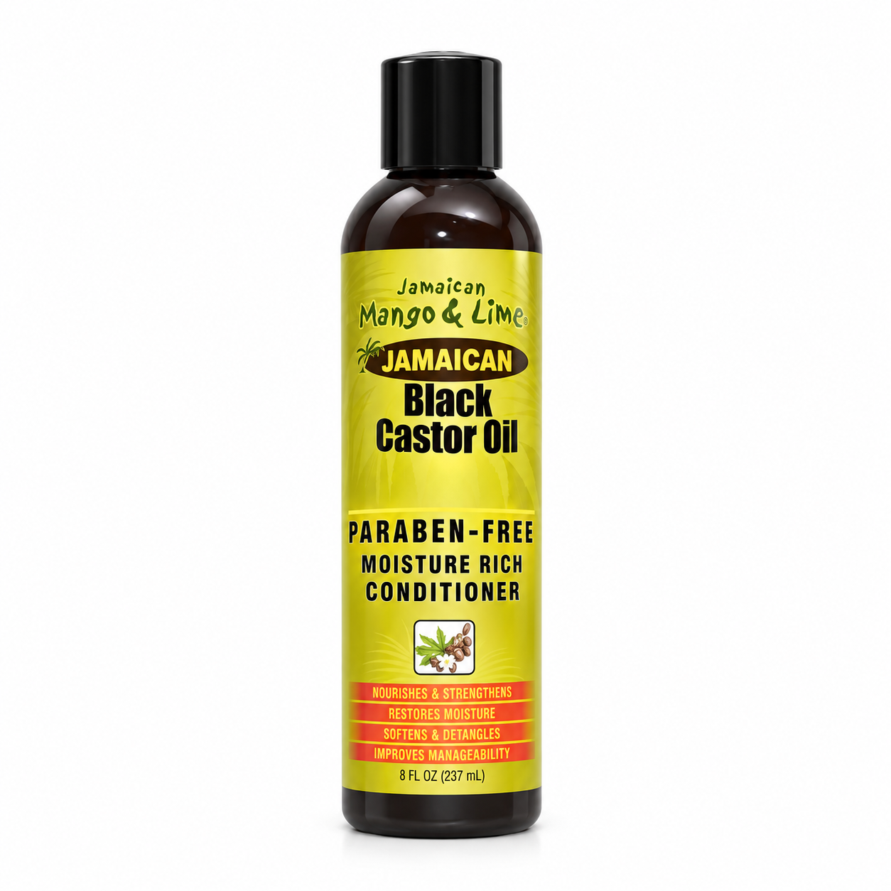 Jamaican Mango & Lime Black Castor Oil Paraben-free Moisture Rich Conditioner 237 ml