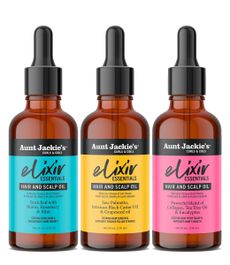 Aunt Jackie's Elixirs Essentials Hair & Scalp Oils Collectie