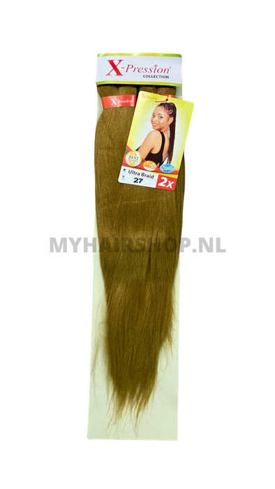 X-Pression Pre-Stretched Braid 2X 46 Inches #27