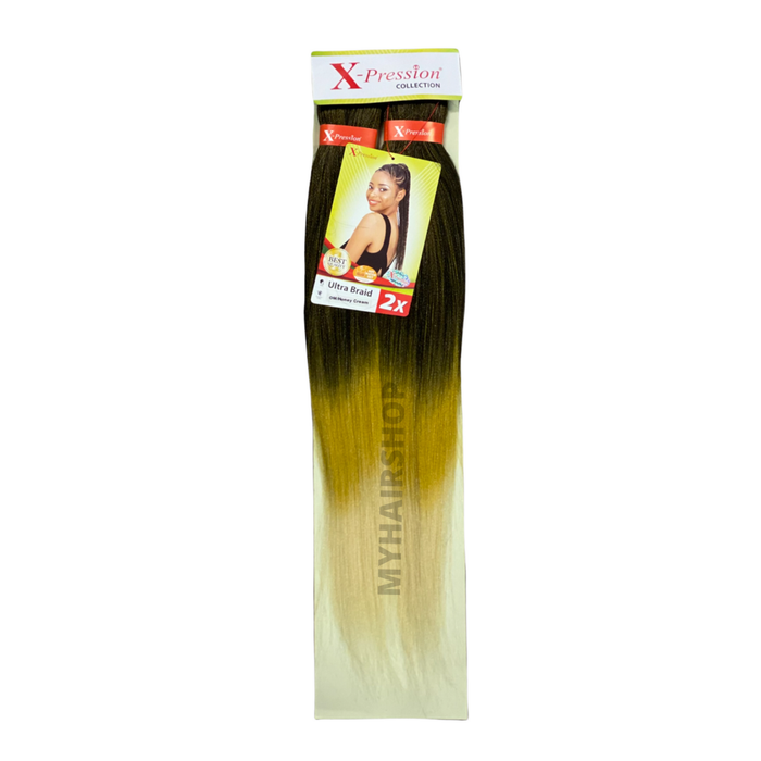 X-Pression Pre-Stretched Braid Om-Honey Cream