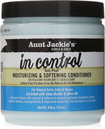 Aunt Jackie's Curls & Coils In Control Anti-poof Moisturizing & Softening Conditioner 426 g