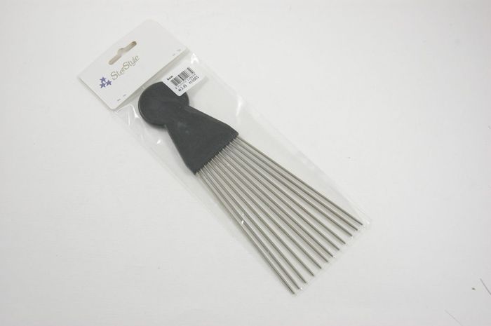 Afrokam Lang metaal 21 cm