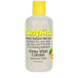CurlyKids Honey Wash Condish 8oz