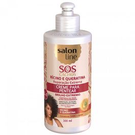 Salon Line Keratin and Castor Oil Combing Cream 300ml