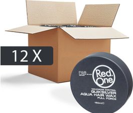Red One Wax Zwart Gel Haarwax - Voordeelpakket (12X)