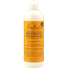 SHEA MOISTURE RAW SHEA BUTTER RESTORATIVE CONDITIONER-FAMILY SIZE 16 FL OZ / 437 ML