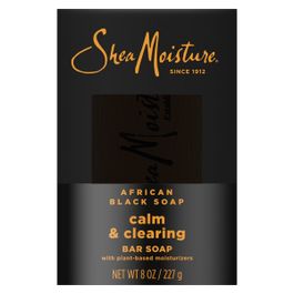 SheaMoisture African Black Soap Calm & Clearing Bar Soap 227 g