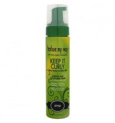 Texture My Way Keep It Curly Stretch And Set Styling Foam 251 ml