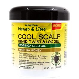 Jamaican Mango & Lime Cool Scalp Braid, Twist & Loc Gel 453g