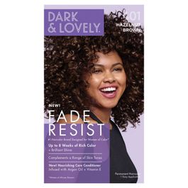 Dark and Lovely Fade Resist Hair Color - 401 Hazelnut Brown
