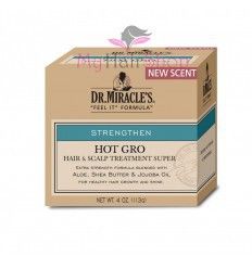 Dr. Miracle's Hot Gro Hair & Scalp Treatment Super 113 g