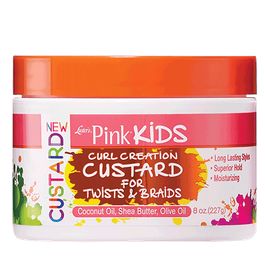 Pink Kids Curl Custard For Braids & Twist 227 grams
