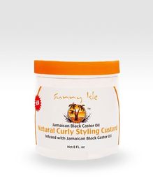 Sunny Isle Jamaican Black Castor Oil Curly Custard 237 ml