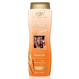 Fair & White Miss White Carrot Brightening Body Lotion 500ml