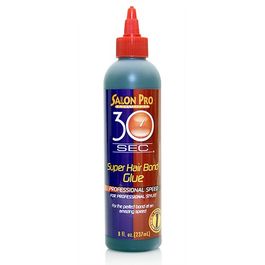 Salon Pro 30 Sec Super Hair Bonding Glue 8 Oz