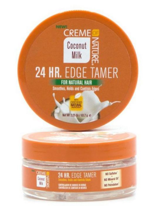 Creme of Nature Coconut Milk 24 HR. Edge Tamer Gel 63.7 gr