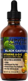 Jamaican Mango & Lime Black Castor Oil - Vitamine A-D-E 118 ml