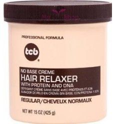 Tcb - No Base Creme Hair Relaxer - Regular - 425 g