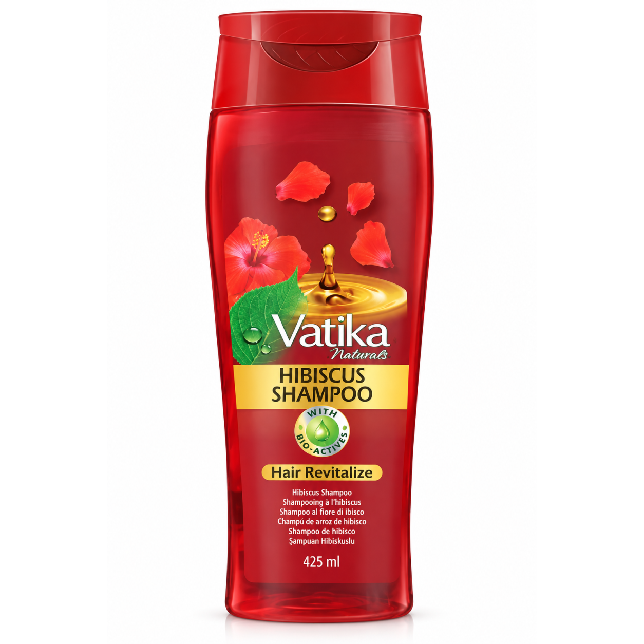 Dabur Vatika Naturals Hibiscus Shampoo 425ml