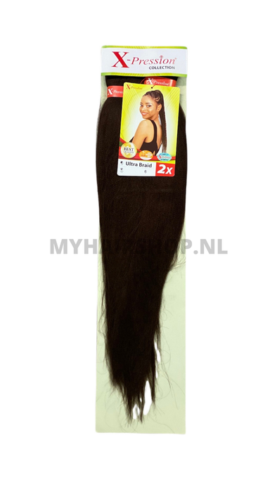 X-Pression Pre-Stretched Braid 2X 46 Inches #6