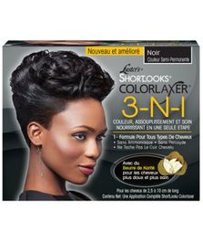 Pink Shortlooks Color Relaxer Kit Black