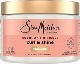 Shea Moisture Coconut & Hibiscus Curl & Shine Hair Masque 340 gr