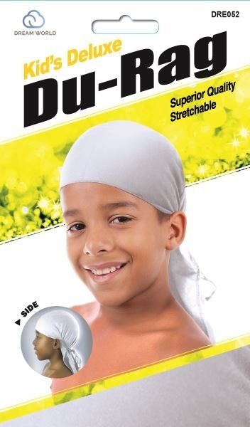 Dream World Kid's Deluxe Durag Stretchable Assorted Colors