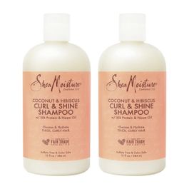 Shea Moisture Curl and Shine Coconut Shampoo 2 Stuk